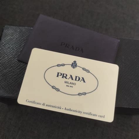 prada aaa replica handbags|prada authentication card.